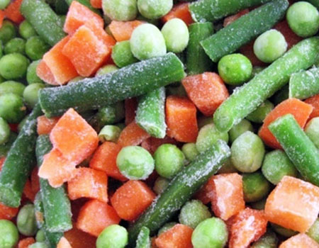 verduras congeladas
