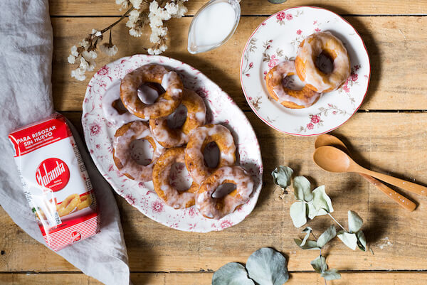 Donas o donuts sin huevo