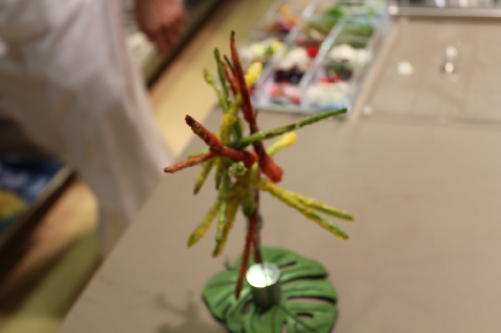 Pajaritos de colores en tempura con Yolanda 
