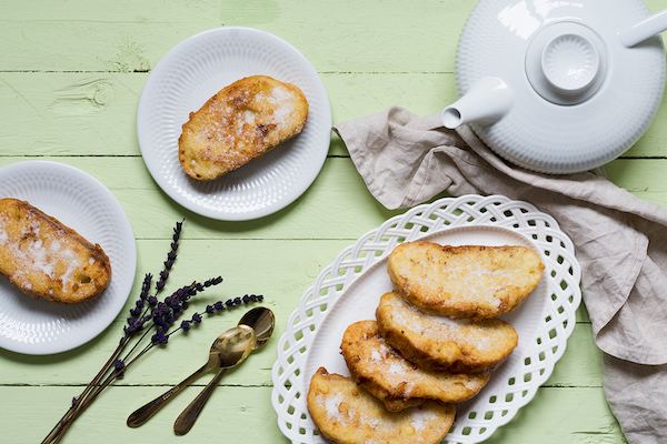 torrijas sin huevo