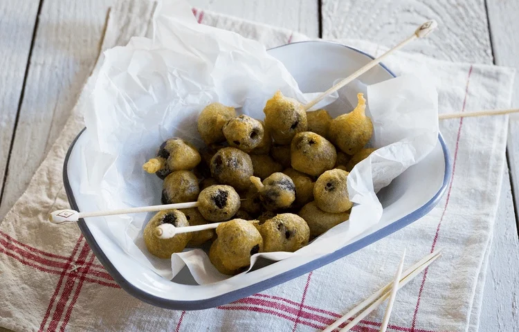 Aceituna en tempura