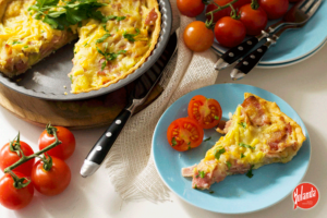 Quiche Lorraine sin huevo