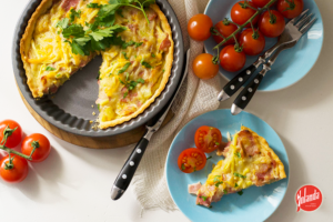 Quiche Lorraine sin huevo