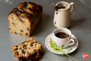 Plumcake de plátano y chocolate