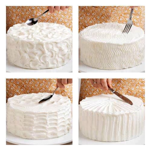 4 formas para decorar tus pasteles y tartas