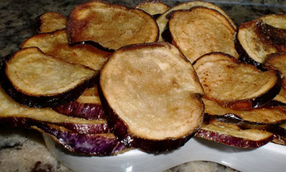 Chips de Berenjenas