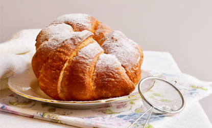 Croissants sin huevo