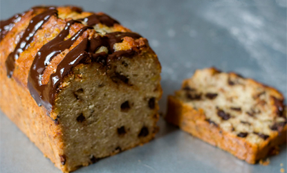 Plumcake plátano y chocolate