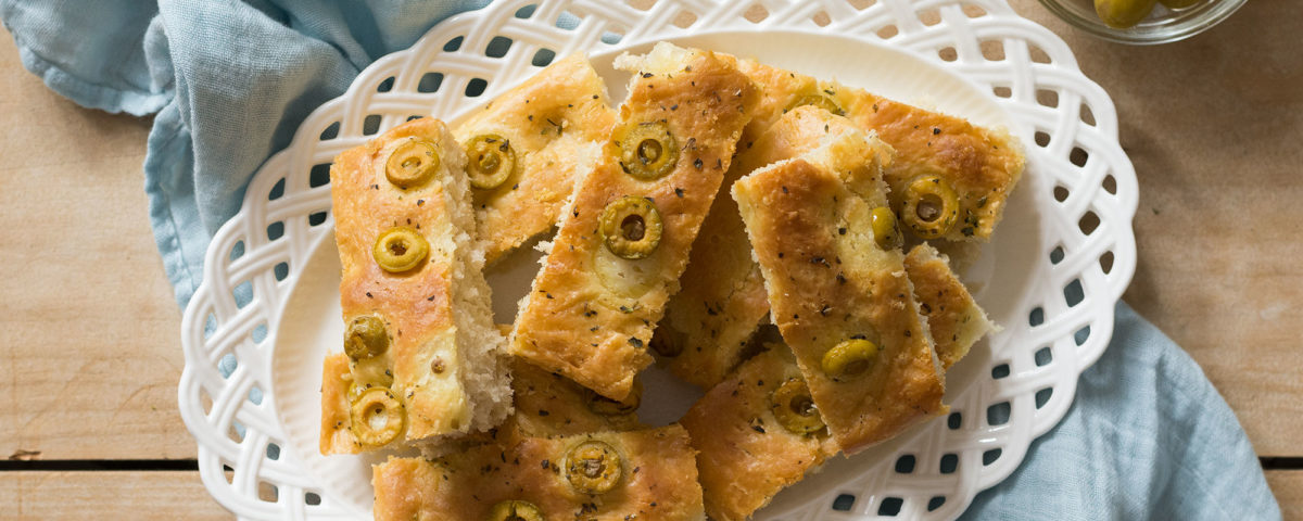 Foccacia italiana sin huevo con Harina Yolanda