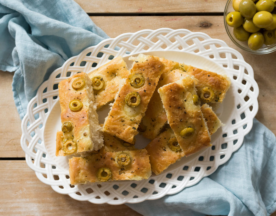 Foccacia italiana sin huevo con Harina Yolanda