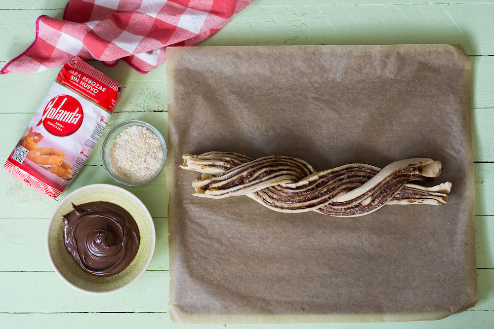 kringle de chocolate