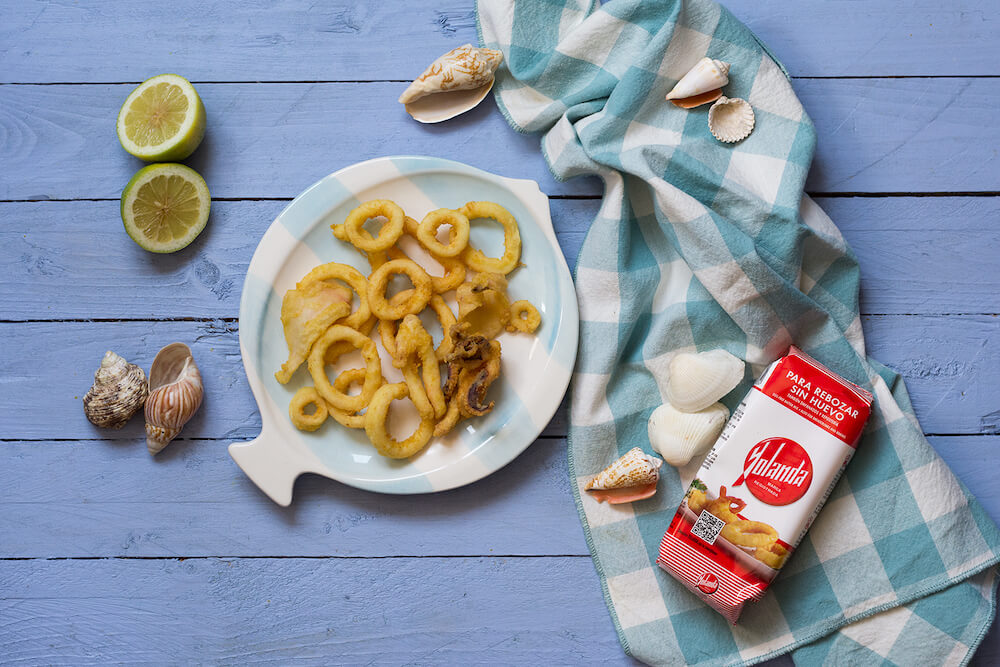 calamares a la andaluza sin huevo