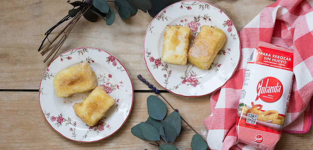 leche frita sin huevo con harina yolanda