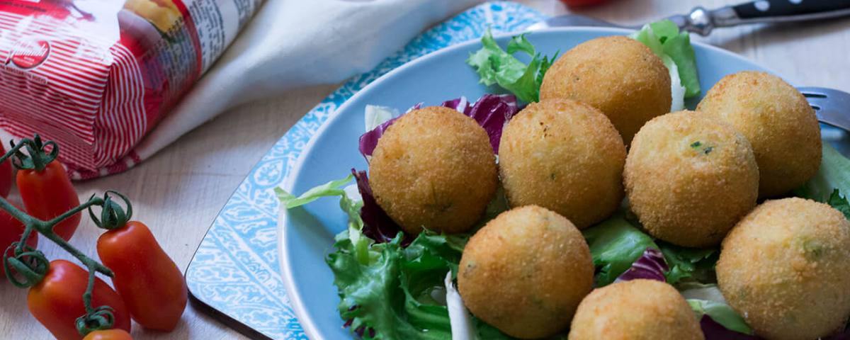 Croquetas veganas al horno