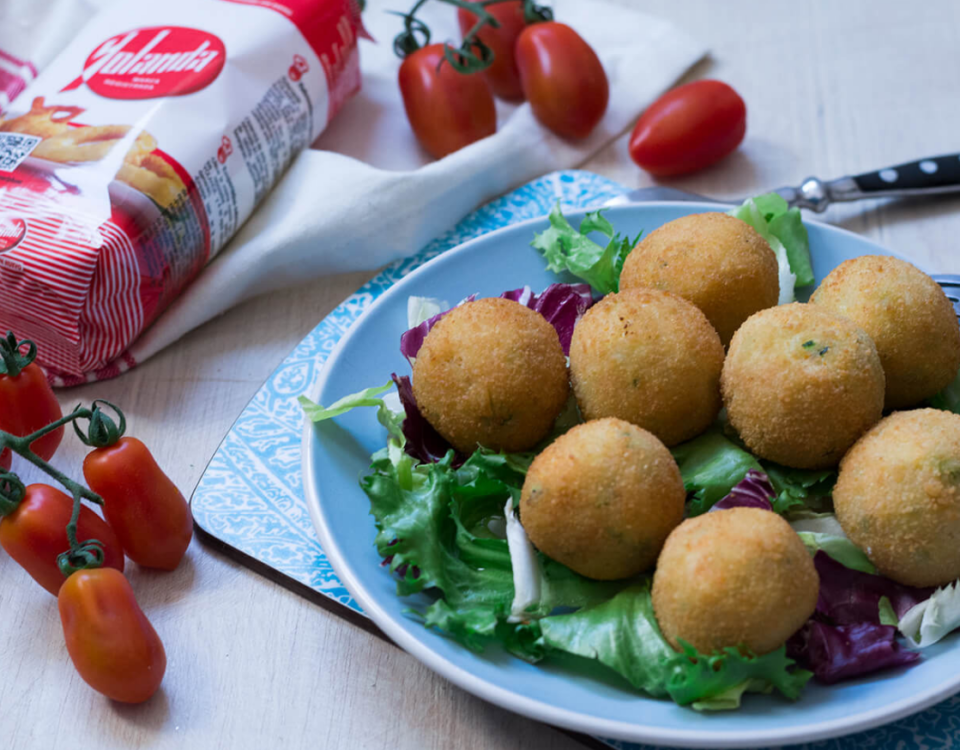 Croquetas veganas al horno