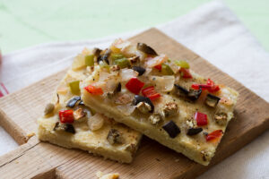 coca de verduras para esta primavera