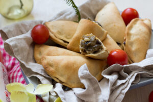 Empanadillas de morcilla de verano